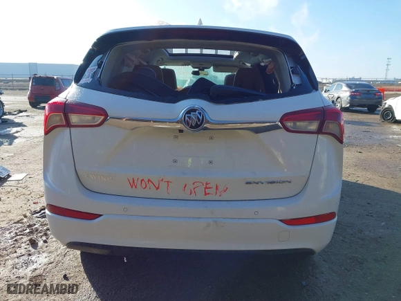2020 Buick Envision Essence with VIN LRBFXCSA9LD150360, listed as a IAAI auction lot 41190532 with 30,554 mi miles. Bid and sale history available at carsss.com. Image 17.