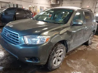 2009 Toyota Highlander with VIN JTEES41A392145884, listed as a IAAI auction lot 41628037 with 277,376 mi miles. Bid and sale history available at carsss.com. Image 6.