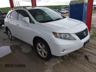 2010 Lexus RX 350 with VIN 2T2BK1BA5AC009195, listed as a IAAI auction lot 42731538 with 200,228 mi miles and . Bid and sale history available at DreamBid. Image 1.