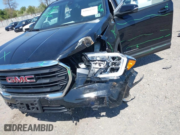 2024 GMC Terrain SLE with VIN 3GKALTEG8RL110916, listed as a IAAI auction lot 42064712 with 4,418 mi miles and . Bid and sale history available at DreamBid. Image 6.