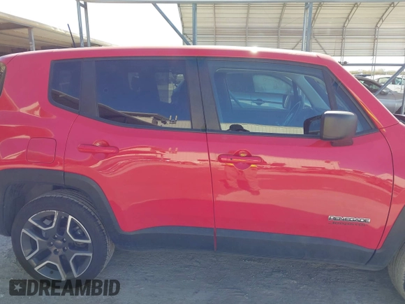 2020 Jeep Renegade Sport with VIN ZACNJBAB3LPM09233, listed as a IAAI auction lot 41751376 with 71,900 mi miles and . Bid and sale history available at DreamBid. Image 13.