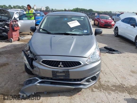 2020 Mitsubishi Mirage LE with VIN ML32A5HJ8LH002281, listed as a IAAI auction lot 42321313 with 59,064 mi miles and . Bid and sale history available at DreamBid. Image 12.