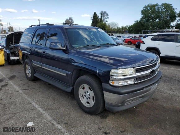 2005 Chevrolet Tahoe Z71 with VIN 1GNEC13T65R212159, listed as a Copart auction lot 52050315 with 233,850 mi miles and Salvage Title. Bid and sale history available at carsss.com. Image 4.