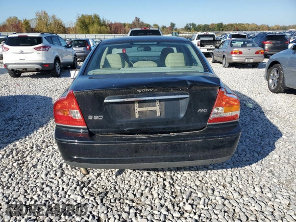2005 Volvo S80 with VIN YV1TH592051398894, listed as a Copart auction lot 76580174 with 237,557 mi miles and Clean Title. Bid and sale history available at carsss.com. Image 6.
