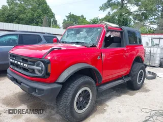 2022 Ford Bronco with VIN 1FMDE5CP1NLB84231, listed as a IAAI auction lot 42267040 with 28,260 mi miles and . Bid and sale history available at DreamBid. Image 6.