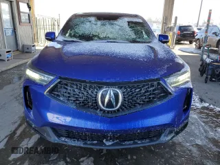 2023 Acura RDX w/A-Spec Package with VIN 5J8TC2H63PL001498, listed as a Copart auction lot 44694815 with 28,569 mi miles and Salvage title. Bid and sale history available at DreamBid. Image 5.