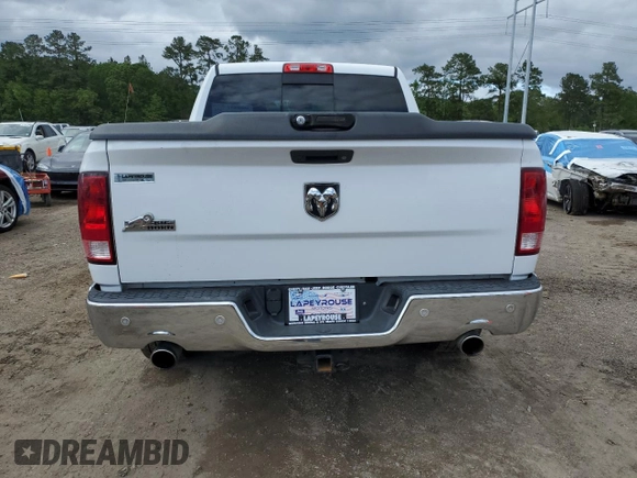 2016 Ram 1500 Lone Star with VIN 3C6RR6LT7GG287940, listed as a Copart auction lot 52033005 with 100,702 mi miles and Salvage Title. Bid and sale history available at carsss.com. Image 6.