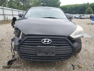 2014 Hyundai Veloster Turbo with VIN KMHTC6AE1EU198844, listed as a Copart auction lot 61006894 with 155,379 mi miles and Salvage Title. Bid and sale history available at carsss.com. Image 5.