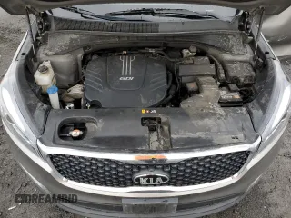 2018 Kia Sorento LX V6 with VIN 5XYPGDA57JG406719, listed as a Copart auction lot 50101275 with 99,528 mi miles and Salvage Title. Bid and sale history available at carsss.com. Image 14.