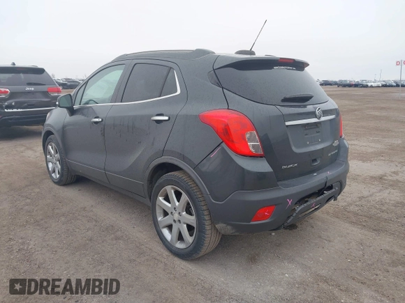 2016 Buick Encore Leather with VIN KL4CJCSB7GB552548, listed as a IAAI auction lot 41606228 with 135,122 mi miles and . Bid and sale history available at DreamBid. Image 3.