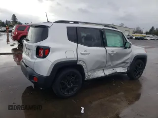 2020 Jeep Renegade Altitude with VIN ZACNJAB12LPK99579, listed as a Copart auction lot 43833865 with 25,059 mi miles and Salvage title. Bid and sale history available at DreamBid. Image 3.