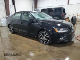 2017 Volkswagen Jetta Sport with VIN 3VWD17AJ0HM300139, listed as a Copart auction lot 53971555 with 68,515 mi miles and Salvage title. Bid and sale history available at DreamBid. Image 4.