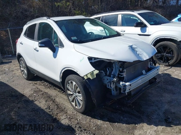 2018 Buick Encore Preferred with VIN KL4CJESB8JB644867, listed as a IAAI auction lot 41743106 with 109,821 mi miles. Bid and sale history available at carsss.com. Image 1.
