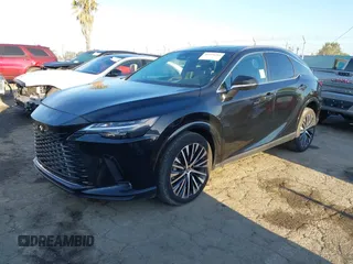 2023 Lexus RX with VIN 2T2BAMBA5PC007041, listed as a IAAI auction lot 41878284 with 25,122 mi miles. Bid and sale history available at carsss.com. Image 2.