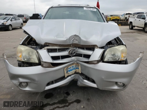 2005 Mazda Tribute i with VIN 4F2YZ02Z95KM52481, listed as a Copart auction lot 78846124 with 99,067 mi miles and Salvage Title. Bid and sale history available at carsss.com. Image 5.