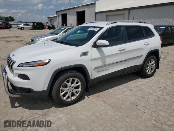 2017 Jeep Cherokee Latitude z VIN 1C4PJMCB7HW546190, wystawiony jako Copart lot #58212075 z przebiegiem 62 238 mil mil oraz Szkoda całkowita • Salvage title. Historia ofert i sprzedaży dostępna na DreamBid. Obrazek 1.