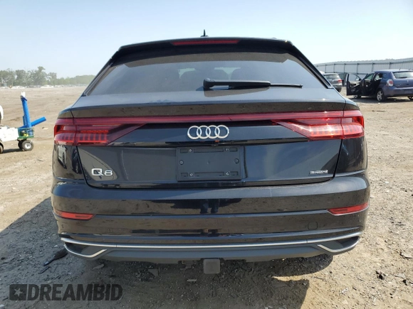 2019 Audi Q8 Prestige with VIN WA1CVAF1XKD035607, listed as a Copart auction lot 62465115 with 94,532 mi miles and Clean title. Bid and sale history available at DreamBid. Image 6.