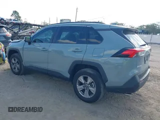 2023 Toyota RAV4 XLE with VIN 2T3W1RFV4PW257991, listed as a IAAI auction lot 41524644 with 34,370 mi miles. Bid and sale history available at carsss.com. Image 3.