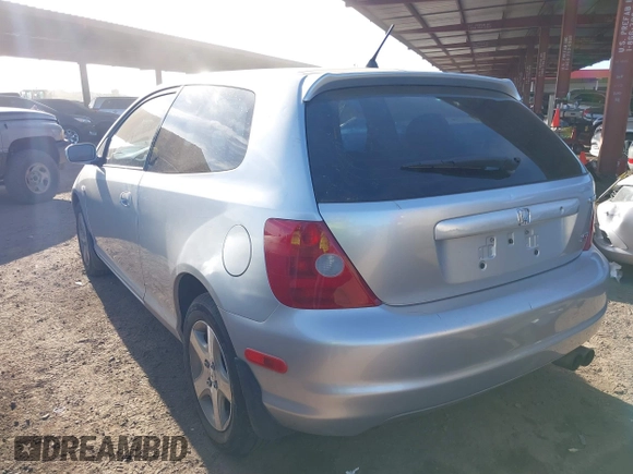 2002 Honda Civic Si with VIN SHHEP33522U304783, listed as a IAAI auction lot 40951604 with 201,101 mi miles and . Bid and sale history available at DreamBid. Image 3.