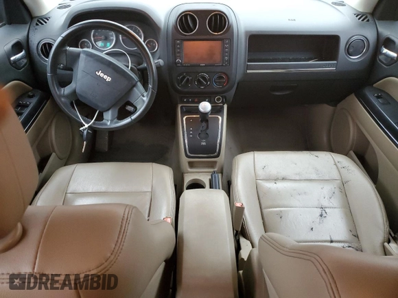 2009 Jeep Patriot Limited with VIN 1J4FT48B89D170220, listed as a Copart auction lot 44338455 with 194,154 mi miles and Salvage title. Bid and sale history available at DreamBid. Image 8.