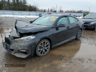 2021 BMW 2 Series 228i xDrive with VIN WBA73AK01M7J34180, listed as a Copart auction lot 46400955 with Not provided miles and Salvage title. Bid and sale history available at DreamBid. Image 1.
