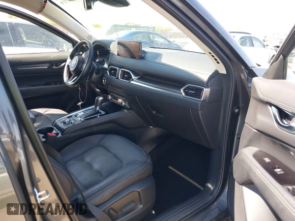 2022 Mazda CX-5 2.5 S Premium Package with VIN JM3KFBDM7N0639118, listed as a IAAI auction lot 41857979 with 15,322 mi miles. Bid and sale history available at carsss.com. Image 5.
