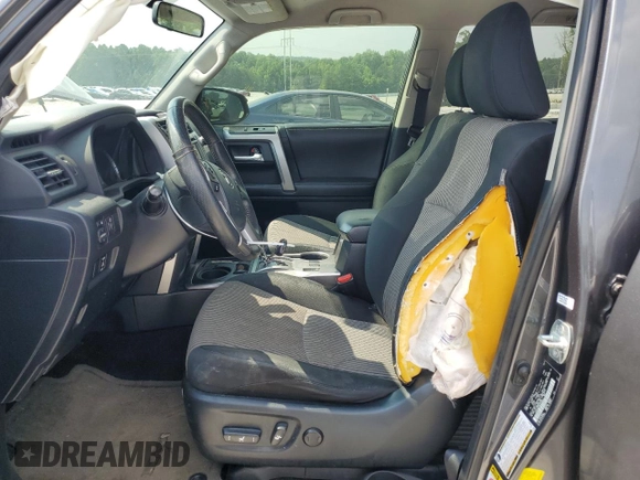 2014 Toyota 4Runner SR5 with VIN JTEZU5JR1E5075253, listed as a Copart auction lot 59514905 with 167,351 mi miles and Salvage title. Bid and sale history available at DreamBid. Image 7.