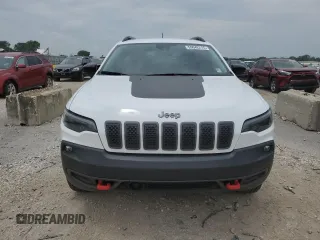 2022 Jeep Cherokee Trailhawk z VIN 1C4PJMBX2ND548837, wystawiony jako Copart lot #59042215 z przebiegiem 13 489 mil mil oraz Szkoda całkowita • Salvage title. Historia ofert i sprzedaży dostępna na DreamBid. Obrazek 5.