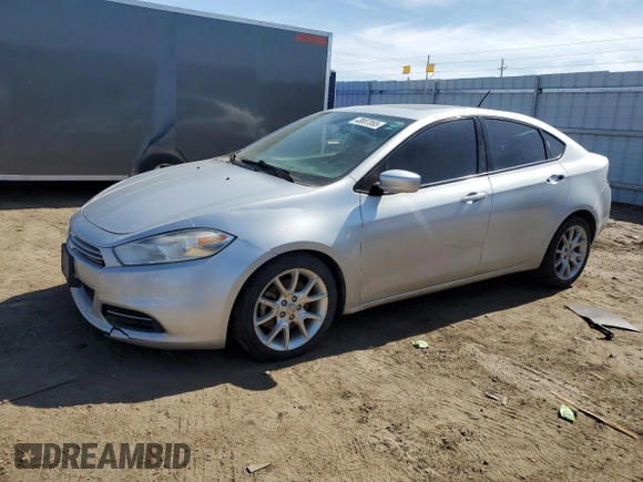 2013 Dodge Dart SXT with VIN 1C3CDFBA5DD268541, listed as a Copart auction lot 48887065 with 230,583 mi miles and Clean Title. Bid and sale history available at carsss.com. Image 1.