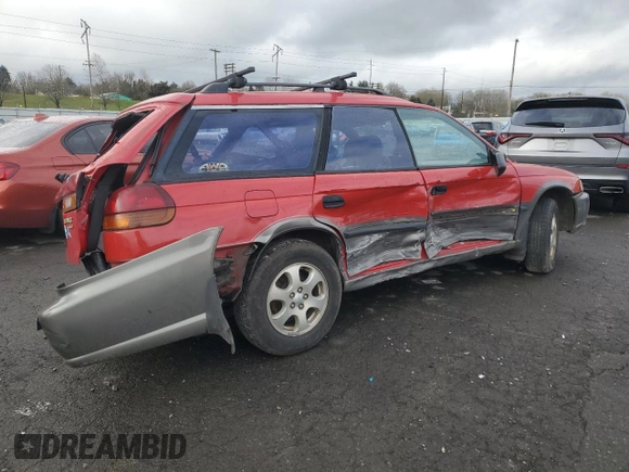 1999 Subaru Legacy Outback with VIN 4S3BG6853X7606482, listed as a Copart auction lot 47055385 with 145,079 mi miles and Salvage title. Bid and sale history available at DreamBid. Image 3.