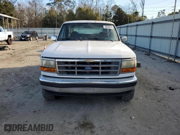 1994 Ford Bronco XL с VIN 1FMEU15N0RLA76670, выставлен на аукционе Copart как лот 46048315 с пробегом 269 968 миль миль и Списание • Salvage title. История ставок и продаж доступна на DreamBid. Изображение 5.