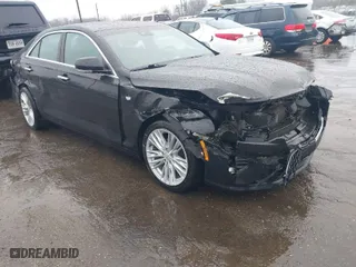 2024 Cadillac CT4 Premium Luxury with VIN 1G6DB5RK3R0106665, listed as a IAAI auction lot 41865633 with 38,920 mi miles. Bid and sale history available at carsss.com. Image 1.