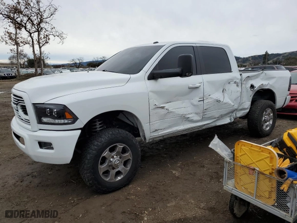 2013 Ram 2500 Tradesman with VIN 3C6UR5CL5DG544738, listed as a Copart auction lot 86392224 with 225,008 mi miles and Salvage Title. Bid and sale history available at carsss.com. Image 1.