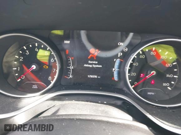 2018 Jeep Compass Latitude with VIN 3C4NJCBB8JT124640, listed as a IAAI auction lot 42182791 with 179,376 mi miles and . Bid and sale history available at DreamBid. Image 7.