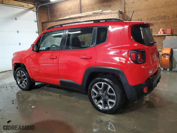 2017 Jeep Renegade Altitude with VIN ZACCJBBB3HPF91449, listed as a Copart auction lot 47185045 with 115,169 mi miles and Salvage Title. Bid and sale history available at carsss.com. Image 2.
