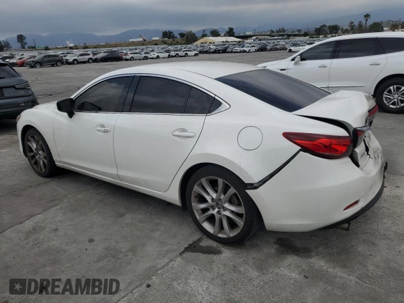 2016 Mazda 6 i Touring with VIN JM1GJ1V59G1457609, listed as a Copart auction lot 53636515 with 159,372 mi miles and Salvage Title. Bid and sale history available at carsss.com. Image 2.