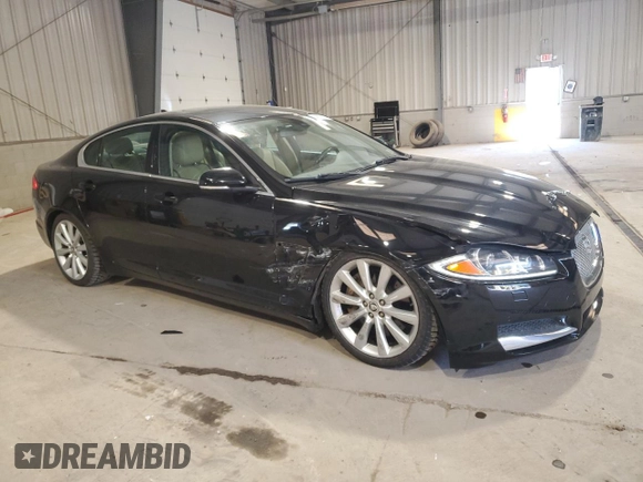 2013 Jaguar XF SC with VIN SAJWJ0EF9D8S92356, listed as a Copart auction lot 54209125 with 105,600 mi miles and Salvage Title. Bid and sale history available at DreamBid. Image 4.