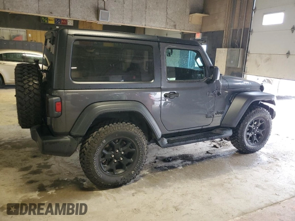 2023 Jeep Wrangler Willys z VIN 1C4HJXAG6PW530632, wystawiony jako Copart lot #54783035 z przebiegiem 6 451 mil mil oraz Szkoda całkowita • Salvage title. Historia ofert i sprzedaży dostępna na DreamBid. Obrazek 3.