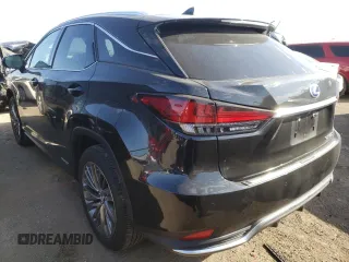 2022 Lexus RX with VIN 2T2JGMDAXNC075517, listed as a Copart auction lot 64280452 with 15,789 mi miles. Bid and sale history available at carsss.com. Image 3.