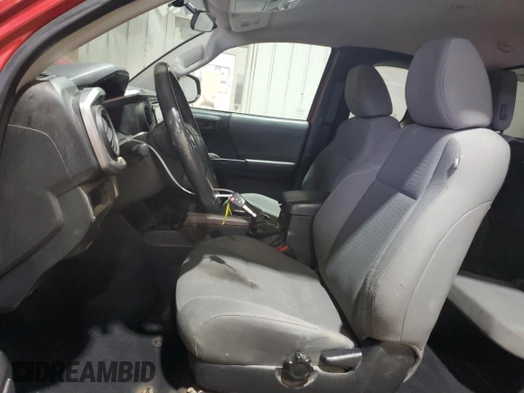 2017 Toyota Tacoma SR with VIN 5TFSX5EN8HX054073, listed as a Copart auction lot 57332555 with 225,217 mi miles and Salvage title. Bid and sale history available at DreamBid. Image 7.