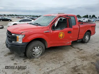2018 Ford F-150 XL z VIN 1FTEX1EB7JKC57955, wystawiony jako Copart lot #58184765 z przebiegiem 153 573 mil mil oraz Szkoda całkowita • Salvage title. Historia ofert i sprzedaży dostępna na DreamBid. Obrazek 1.