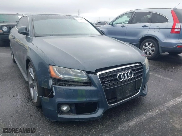 2009 Audi A5 with VIN WAUDK78T59A024673, listed as a IAAI auction lot 41529610 with 131,266 mi miles. Bid and sale history available at carsss.com. Image 6.