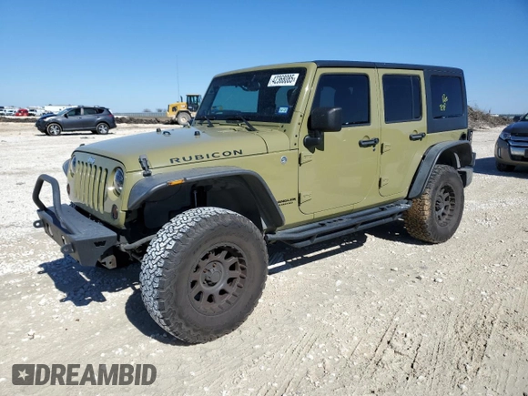 2013 Jeep Wrangler Unlimited Rubicon with VIN 1C4HJWFG1DL676131, listed as a Copart auction lot 42368085 with 76,038 mi miles and Salvage Title. Bid and sale history available at carsss.com. Image 1.