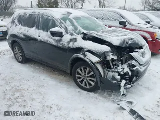 2018 Nissan Rogue S with VIN KNMAT2MV0JP576886, listed as a IAAI auction lot 41278473 with 58,570 mi miles. Bid and sale history available at carsss.com. Image 1.