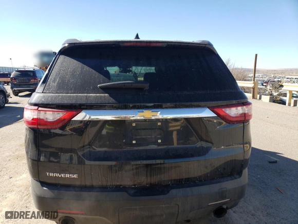 2020 Chevrolet Traverse LS with VIN 1GNERFKW3LJ294161, listed as a Copart auction lot 46523075 with 137,351 mi miles and Salvage Title. Bid and sale history available at carsss.com. Image 6.