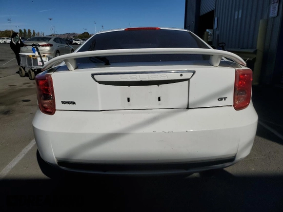 2003 Toyota Celica GT with VIN JTDDR32T430162072, listed as a Copart auction lot 77878114 with 234,461 mi miles and Clean Title. Bid and sale history available at carsss.com. Image 6.
