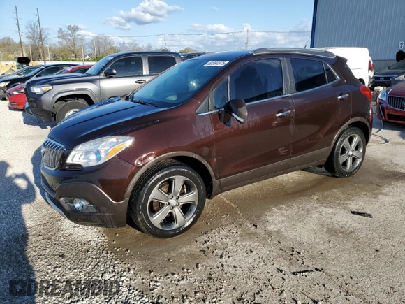 2014 Buick Encore Convenience with VIN KL4CJBSB5EB635063, listed as a Copart auction lot 52894975 with 113,793 mi miles and Salvage Title. Bid and sale history available at carsss.com. Image 1.