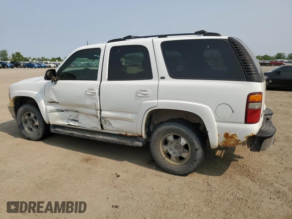2002 Chevrolet Tahoe LT z VIN 1GNEK13Z32J217370, wystawiony jako Copart lot #59101035 z przebiegiem 225 247 mil mil oraz Czysty tytuł • Clean title. Historia ofert i sprzedaży dostępna na DreamBid. Obrazek 2.