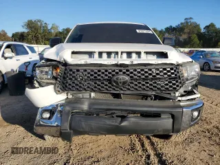 2020 Toyota Tundra 2WD SR5 with VIN 5TFEY5F18LX261514, listed as a Copart auction lot 81671424 with 80,101 mi miles and Salvage Title. Bid and sale history available at carsss.com. Image 5.