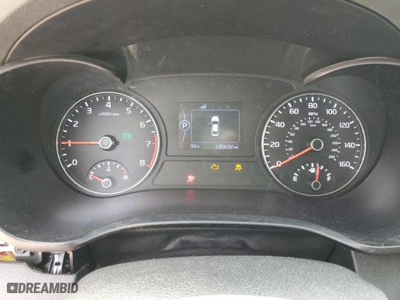 2018 Kia Optima S with VIN 5XXGT4L34JG187410, listed as a Copart auction lot 50208465 with 145,632 mi miles and Salvage Title. Bid and sale history available at carsss.com. Image 9.